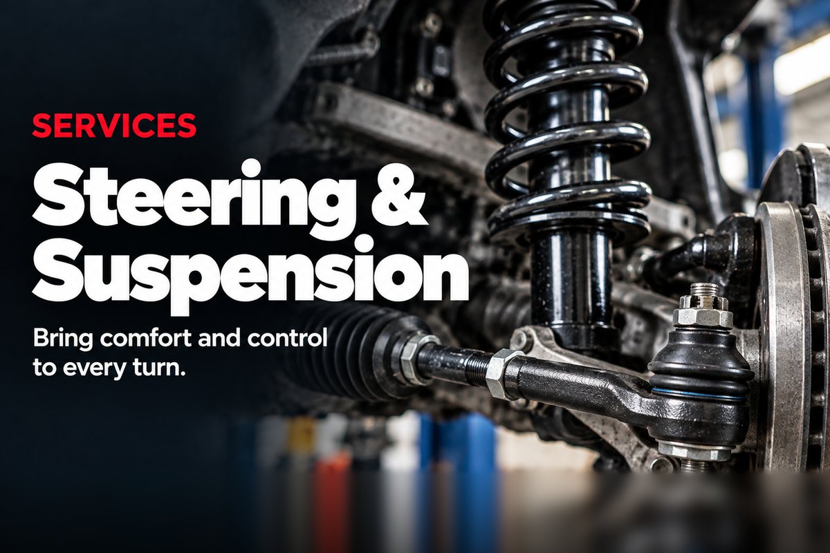 Coil spring, shock, and tie rod end on a vehicle suspension at Oak Lawn Auto in Oak Lawn, IL